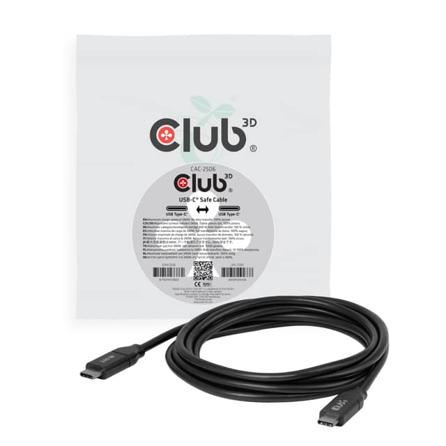 ΚΑΛΩΔΙΟ USB-C 2M/CAC-2506 CLUB3D