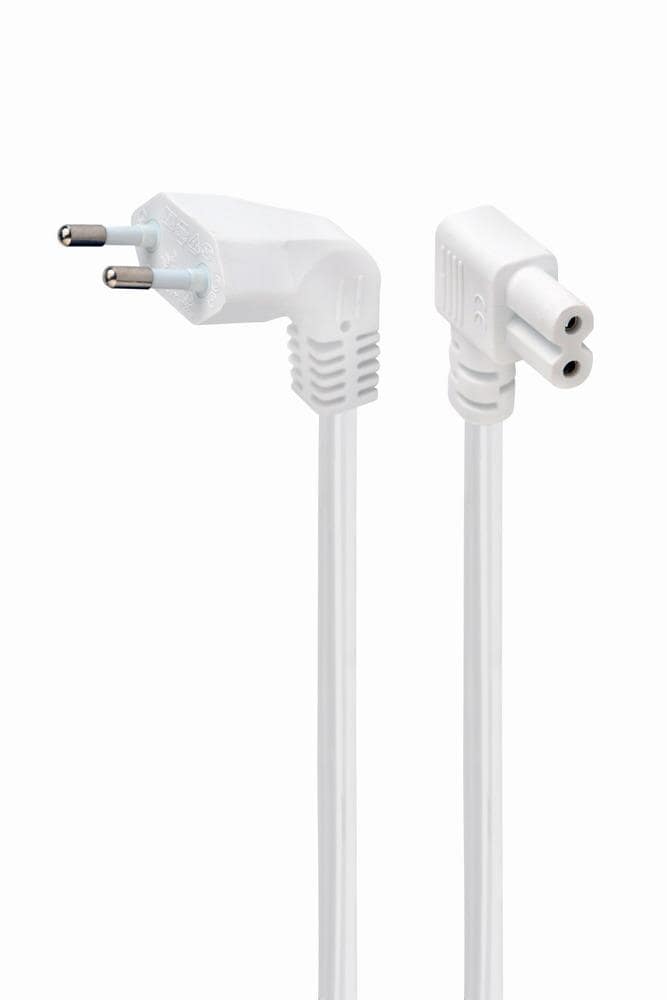 ΚΑΛΩΔΙΟ ΤΡΟΦΟΔΟΣΙΑΣ ΕΕ 2.5M ΓΩΝΙΑΚΟ/PC-184L-VDE-2.5M-W GEMBIRD