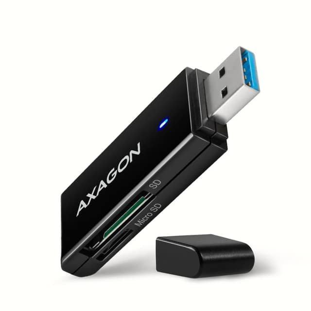 ΑΝΑΓΝΩΣΤΗΣ ΜΝΗΜΗΣ USB3.2/SD/MICROSD CRE-S2N AXAGON