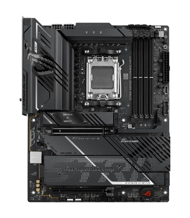 Μητρική πλακέτα ASUS AMD X870E, SAM5, ATX, Μνήμη DDR5, Θέσεις μνήμης 4 (STRIXX870E-HGAMWIFI7)