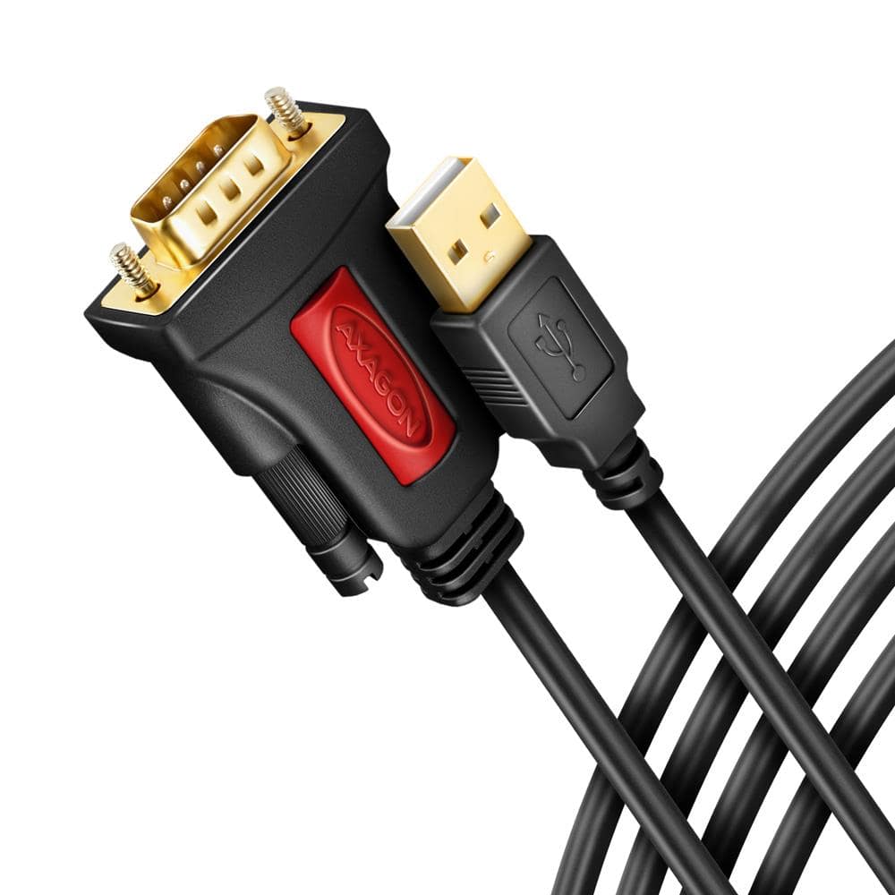ΚΑΛΩΔΙΟ USB2.0 TO RS-232 DB9-M/1.5M ADS-1PSN AXAGON