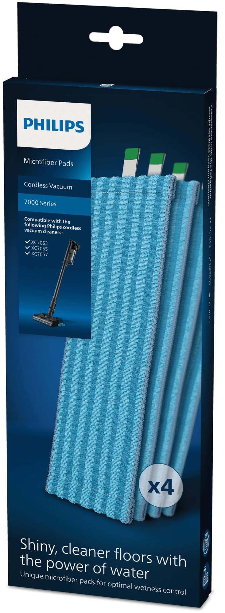 Αξεσουάρ Σκούπας PHILIPS Πανί σφουγγαρίσματος, Για XC6553, XC6557, XC7053, XC7055, XC7057, XC7163, XC7167 (XV1670/02)