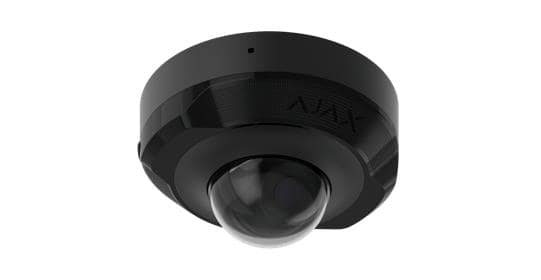 ΔΙΚΤΥΑΚΗ ΚΑΜΕΡΑ 8MP DOMECAM MINI/2.8MM ΜΑΥΡΟΣ 76023 AJAX