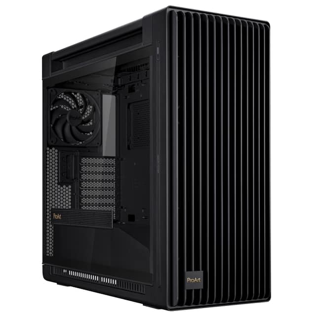 Θήκη ASUS PA602, MidiTower, Χαρακτηριστικά προϊόντος Θήκης Διαφανής πάνελ, Δεν περιλαμβάνεται, ATX, EATX, MicroATX, MiniDTX, MiniITX, Χρώμα Μαύρο (PROARTPA602TGARGBBLK)