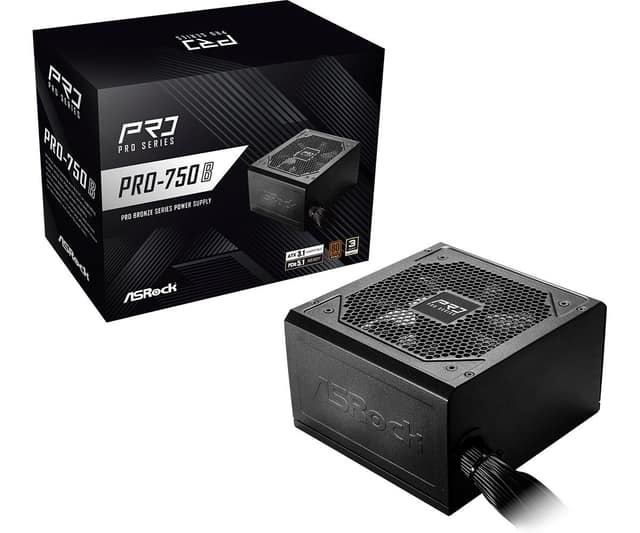 Τροφοδοτικό ASROCK ATX, PC, 100 - 240 V, 750 W (PRO-750B)