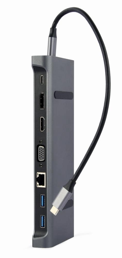 Προσαρμογέας I/O USB-C σε HDMI/USB3/9IN1 A-CM-COMBO9-02 GEMBIRD