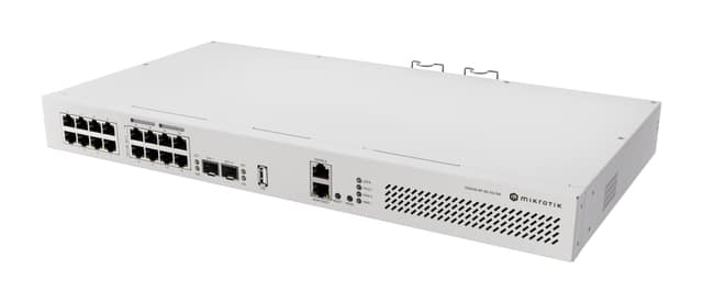 Switch MIKROTIK CRS418-8P-8G-2S+RM, Switch layer L2/L3, Εγκατάσταση σε Rack Ναι, Μορφή 1U, 16xRJ-45 θύρες