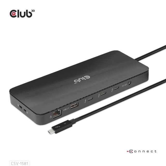 ΣΤΑΘΜΟΣ ΣΥΝΔΕΣΗΣ NB ACC 11IN1/THUNDERBOLT CSV-1581 CLUB3D