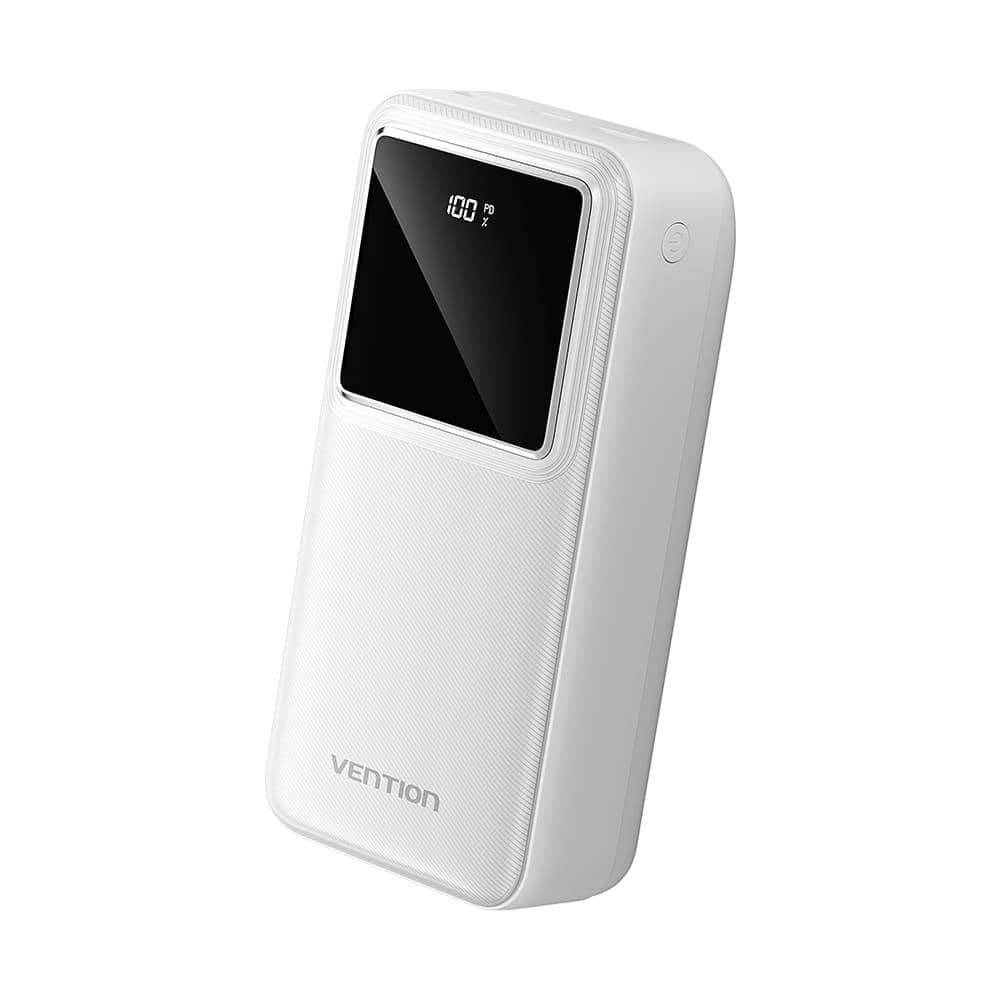 POWER BANK USB 30000MAH 22.5W/ΛΕΥΚΟ FHMW0 VENTION