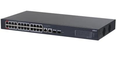 Switch DAHUA CS4228-24GT-240, Desktop\/βάση, Rack, 2xSFP, 26xRJ45, 240 Watts