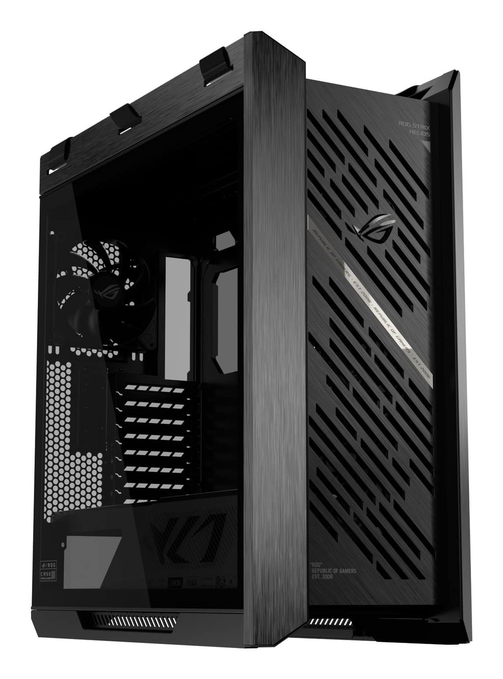 Θήκη ASUS ATX/micro ATX/Mini-ITX/EATX, Μαύρο, Midi Tower, PC, ROG Strix Helios II (GX601S/BK/TGROGSTRIXHELIO)
