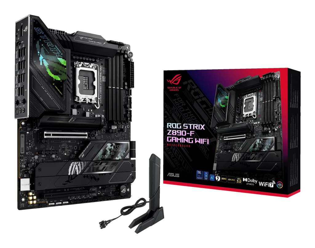 Μητρική Πλακέτα ASUS Intel Z890, LGA1851, ATX, Μνήμη DDR5, Θύρες μνήμης 4, 1xPCI-Express 4.0 16x, 1xPCI-Express 5.0 16x, 5xM.2, 1xHDMI, 1xDisplayPort