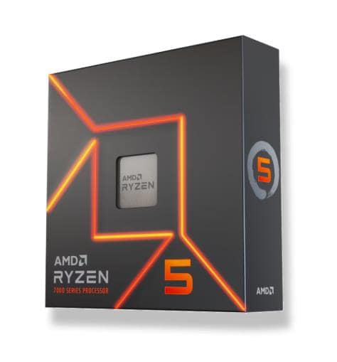 CPU AMD R5-7600X, AMD Ryzen 5, AMD RyzenT 5, 7600X, 4.7 GHz, 6xCores, Cache 32 MB, Socket Socket AM5, TDP 105 W, GPU Yes, Box (100-100000593WOZ)