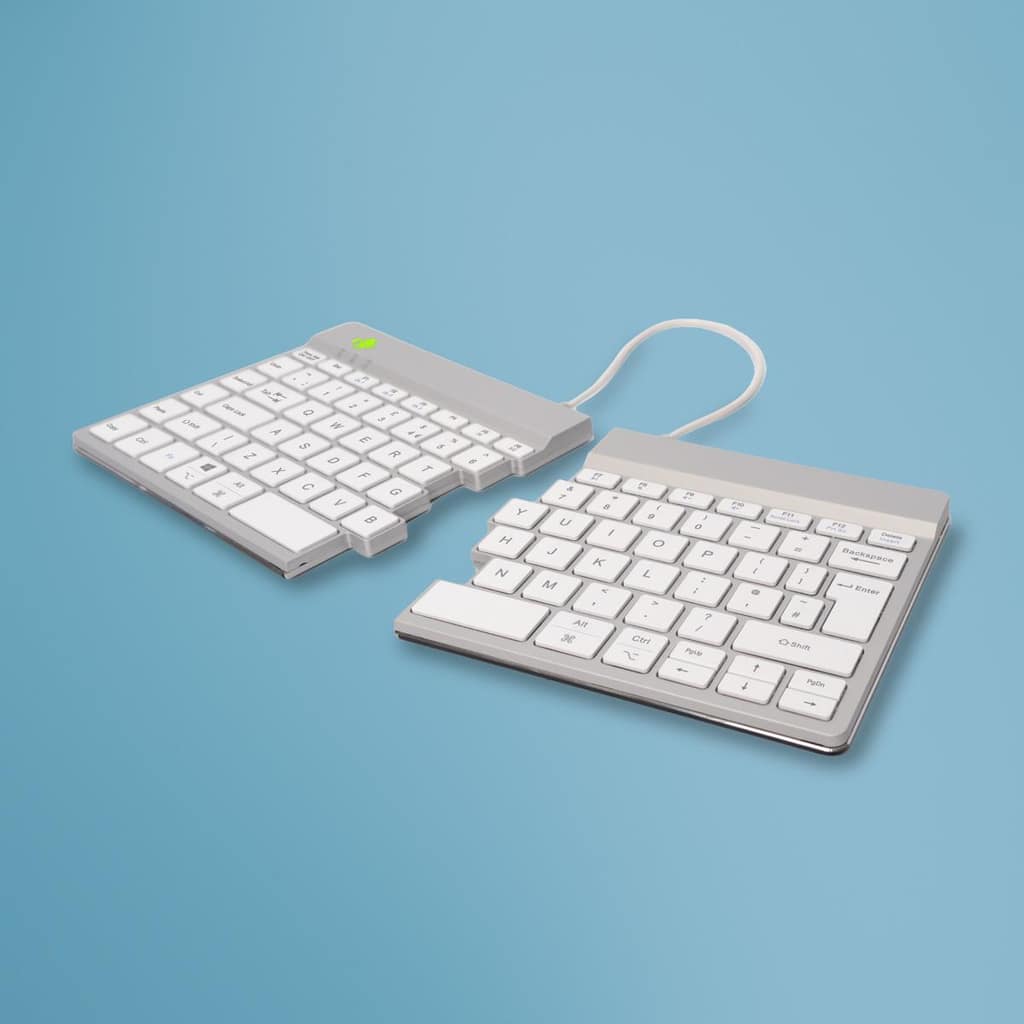 ΠΛΗΚΤΡΟΛΟΓΙΟ WRL SPLIT BREAK/ΛΕΥΚΟ RGOSBUKWLWH R-GO TOOLS