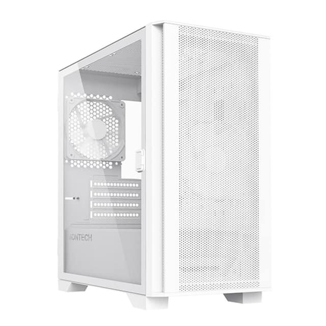 Θήκη MONTECH AIR 100 LITE, MidiTower, Δεν περιλαμβάνεται, MicroATX, MiniITX, Χρώμα Λευκό (AIR100LITE(W))