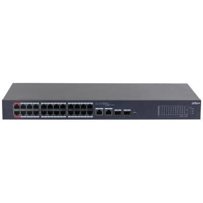 Switch DAHUA CS4226-24ET-375, Τύπος L2, Επιτραπέζιο/βάθρο, Θύρες PoE 24, 375 Watts (DH-CS4226-24ET-375)