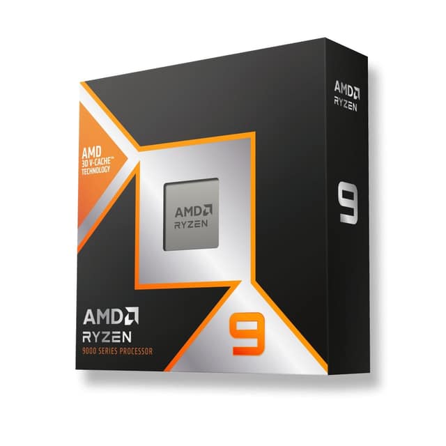CPU AMD Desktop, Ryzen 9, 9900X3D, Granite Ridge AM5, 4400 MHz, Πυρήνες 12, 128MB, Socket SAM5, 120 Watts, GPU Radeon, BOX (100-100001368WOF)