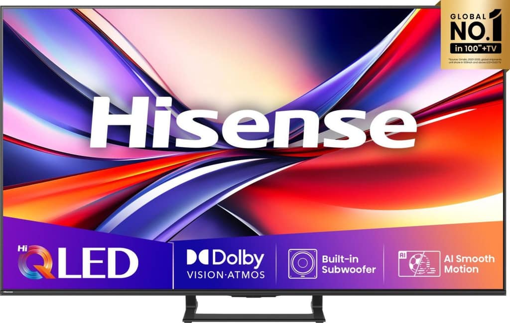 TV Set HISENSE 75", 4K Ultra HD, 3840 x 2160 pixels, Flat, 16:9, QLED (75A7Q)