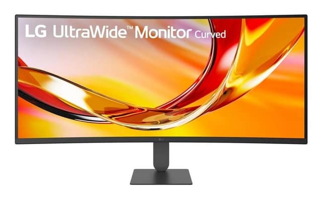 LCD Monitor LG 34", 3440 x 1440 pixels, Wide Quad HD, Native aspect ratio 21:9, LED, Curved (34U620B-B)