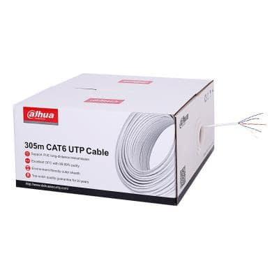 ΚΑΛΩΔΙΟ CAT6 UTP 305M ΛΕΥΚΟ/PFM923I-6UN-C DAHUA