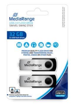 ΜΝΗΜΗ DRIVE FLASH USB2 32GB/MR911-2 MEDIARANGE