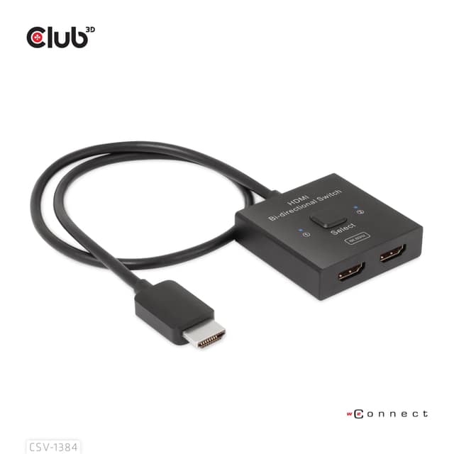 ΔΙΑΚΟΠΤΗΣ ΒΙΝΤΕΟ HDMI 2PORT/CSV-1384 CLUB3D