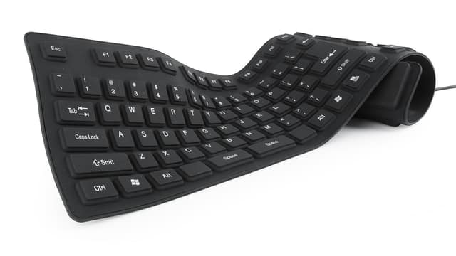 ΕΥΕΛΙΚΤΟ ΠΛΗΚΤΡΟΛΟΓΙΟ USB ENG/ΜΑΥΡΟ KB-109F-B GEMBIRD