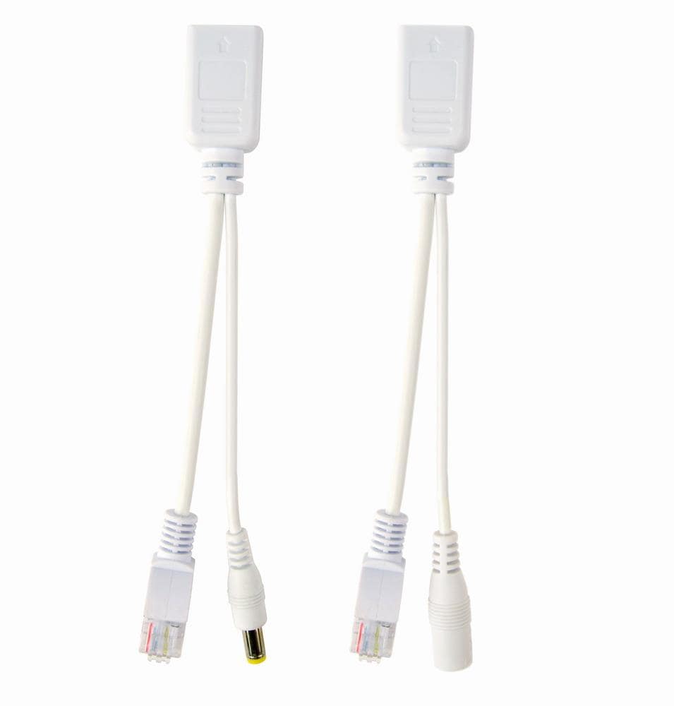 NET POE ADAPTER CABLE KIT/PP12-POE-0.15M-W GEMBIRD