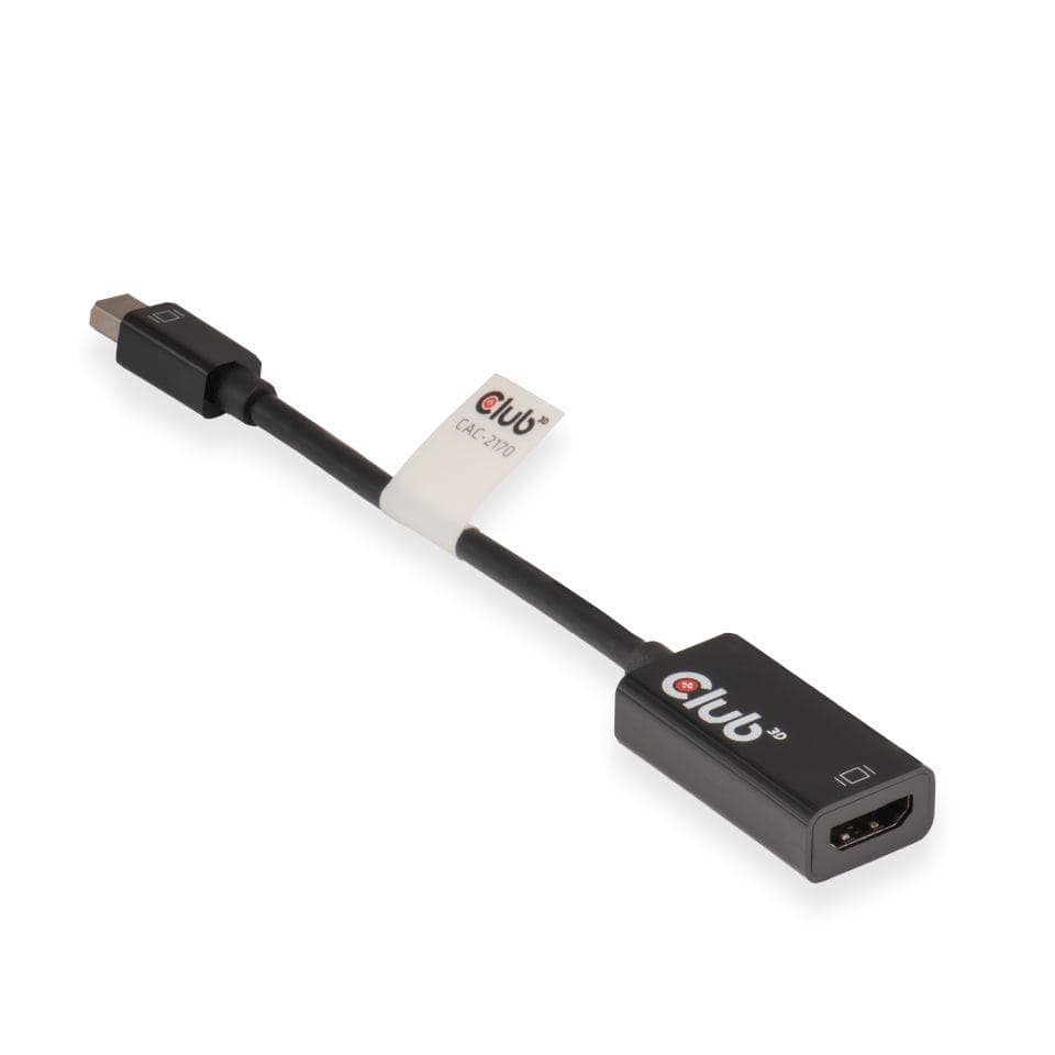 ΠΡΟΣΑΡΜΟΓΕΑΣ I/O MINI DP ΣΕ HDMI/M/F CAC-2170 CLUB3D