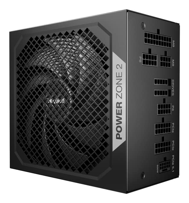 Τροφοδοτικό BE QUIET POWER ZONE 2, 850 Watts, Μέγιστη Ικανότητα 920 Watts, Απόδοση 80 PLUS PLATINIUM, MTBF 100000 ώρες (BP007EU)