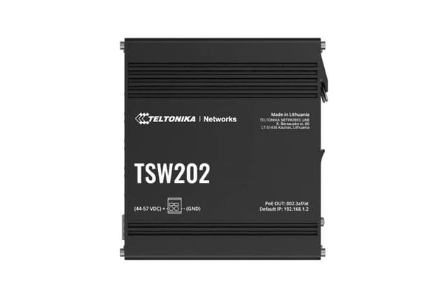 Switch TELTONIKA TSW202000000, Τύπος L2, PoE+ θύρες 8, 240 Watts