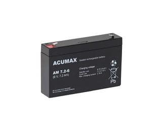 ΜΠΑΤΑΡΙΑ 6V 7.2AH/AM7.2-6 ACUMAX EMU