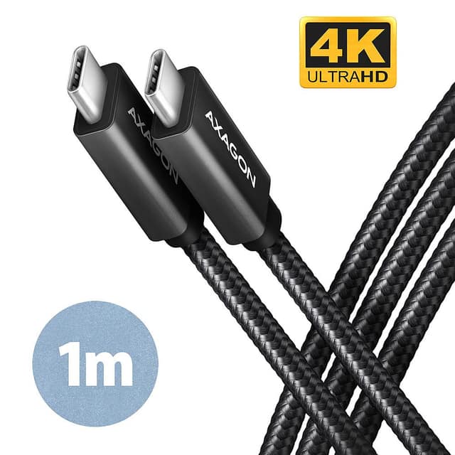 ΚΑΛΩΔΙΟ USB-C ΣΕ USB-C 1M 100W/ΜΑΥΡΟ BUCM32-CM10AB AXAGON