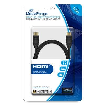 ΚΑΛΩΔΙΟ HDMI-HDMI 1.8M/MRCS156 MEDIARANGE