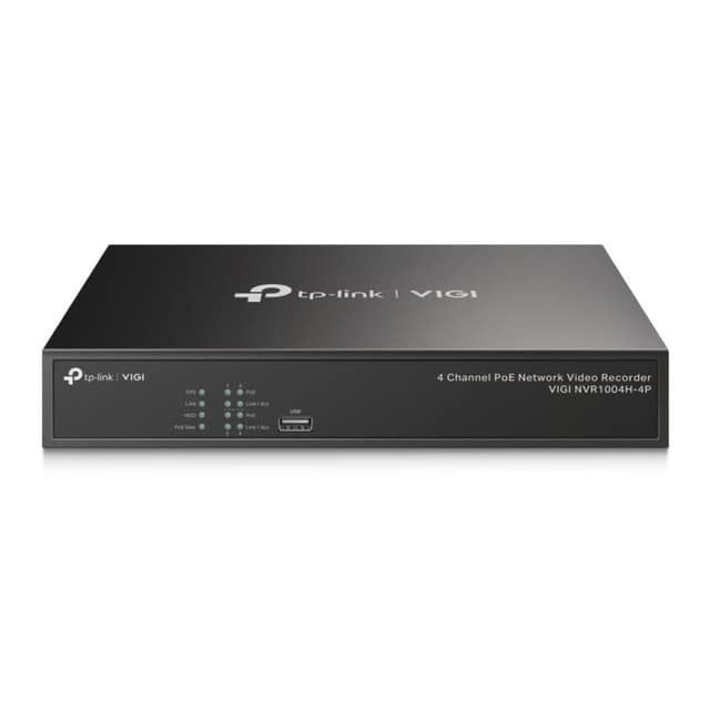 ΚΑΤΑΓΡΑΦΕΑΣ ΒΙΝΤΕΟ 4CH POE+/VIGI NVR1004H-4P TP-LINK
