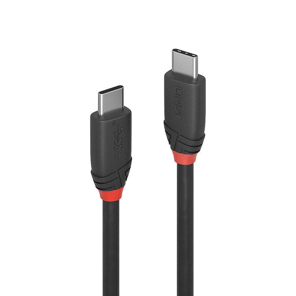 ΚΑΛΩΔΙΟ USB3.2 C-C 1.5M/ΜΑΥΡΟ 36907 LINDY