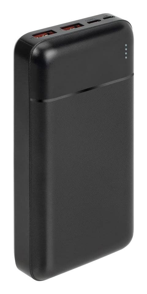 POWER BANK USB 20000MAH/VA2102 ΜΑΥΡΗ RIVACASE