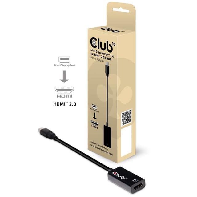 ΠΡΟΣΑΡΜΟΓΕΑΣ I/O MINI DP ΣΕ HDMI/ACTIVE M/F CAC-1180 CLUB3D