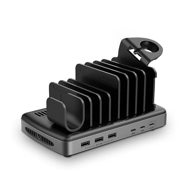 ΣΤΑΘΜΟΣ ΦΟΡΤΙΣΗΣ 160W USB 6PORT/73436 LINDY