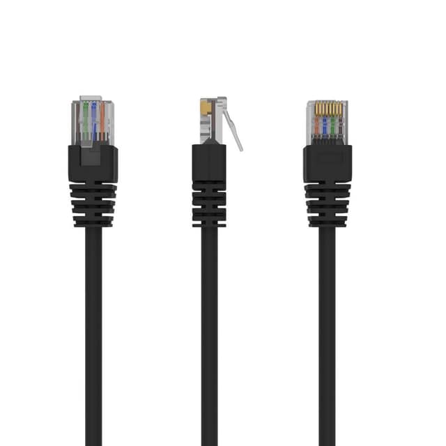 PATCH CABLE CAT5E UTP 7.5M/BLACK PP12-7.5M/BK GEMBIRD