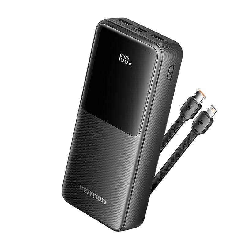 POWER BANK USB 20000MAH 22.5W/ΜΑΥΡΟ FHPB0 VENTION