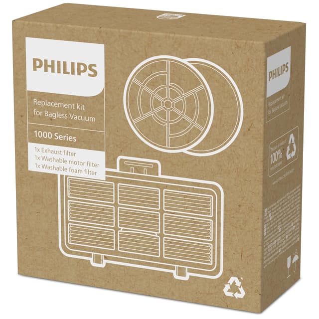 Αξεσουάρ Σκούπας PHILIPS Φίλτρο, Για Σκούπα Χωρίς Σακούλα 1000 Series - XB1111, XB1112, XB1142, XB1012, XB1042 (XV1210/01)