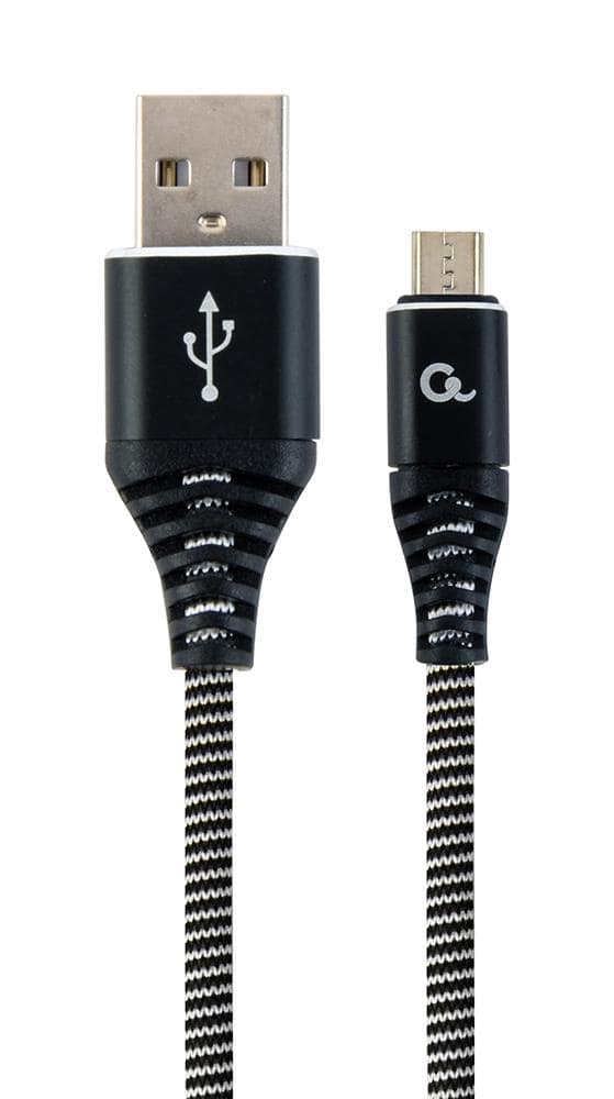 ΚΑΛΩΔΙΟ USB2 ΣΕ MICRO-USB 1M/CC-USB2B-AMMBM-1M-BW GEMBIRD