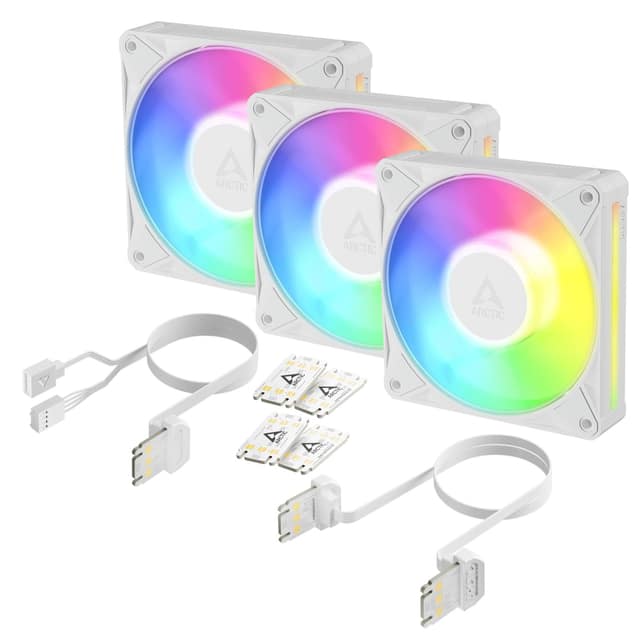 Αερόψυκτρα CASE FAN 120MM BIONIX P12 ARGB/3-PACK WHT ACFAN00338A ARCTIC
