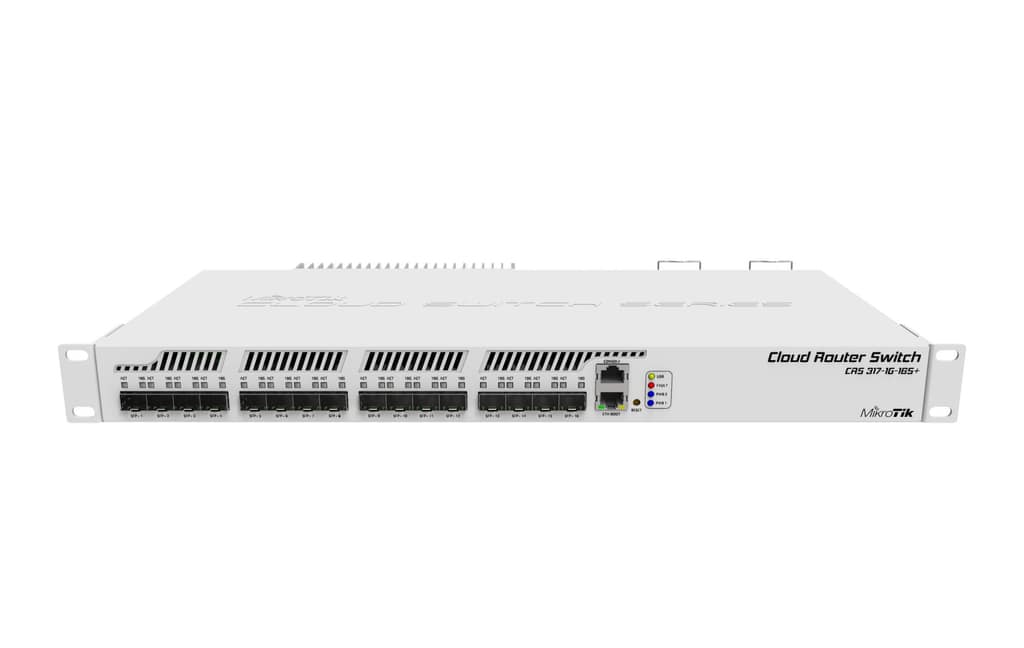 Switch MIKROTIK Τύπος L3 (CRS317-1G-16S+RM)