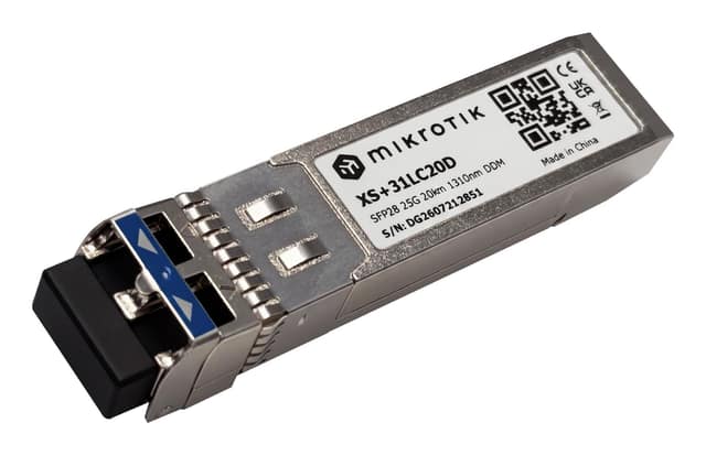 ΔΙΑΚΟΠΤΗΣ ΜΕΤΑΦΟΡΑΣ SFP/SFP+/SFP28/XS+31LC20D MIKROTIK