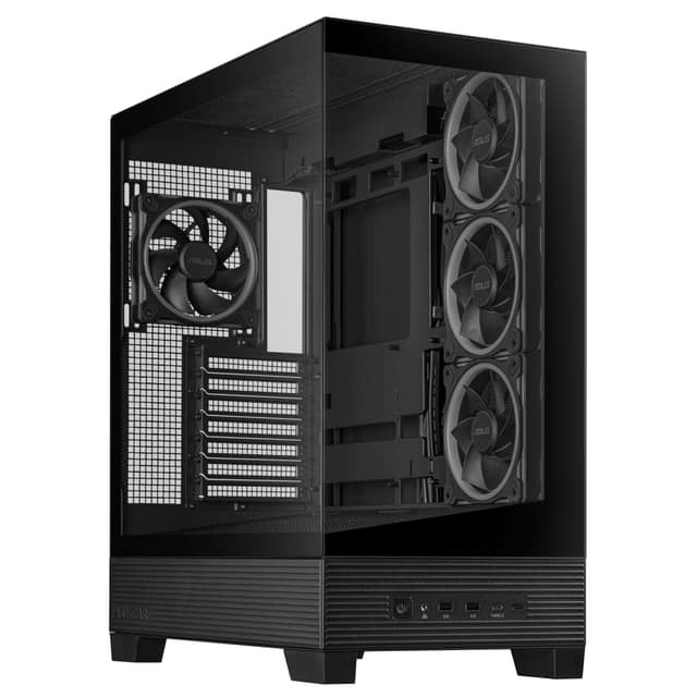 Κουτί ASUS ASUS A31 PLUS Case, MidiTower, Χαρακτηριστικά προϊόντος κουτιού Διαφανής επιφάνεια, ATX, BTX, MicroATX, MiniITX, Χρώμα Μαύρο (A31PLUSTGARGBBLACK)