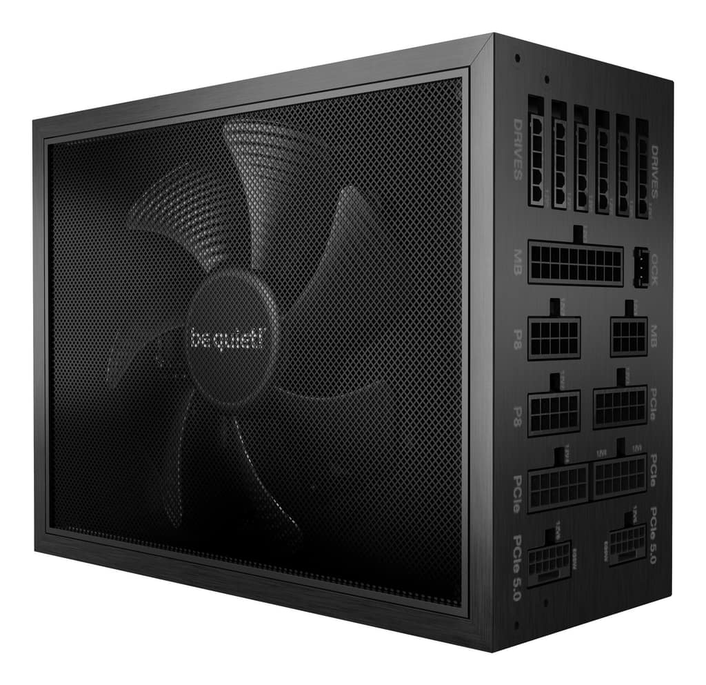 Τροφοδοτικό BE QUIET 1300 Watts, Μέγιστη Ικανότητα 1400 Watts, Απόδοση 80 PLUS TITANIUM, PFC Ενεργό, MTBF 100000 ώρες (BN331)