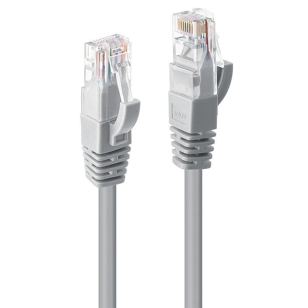 ΚΑΛΩΔΙΟ CAT6 U/UTP 5M/ΓΚΡΙ 48005 LINDY