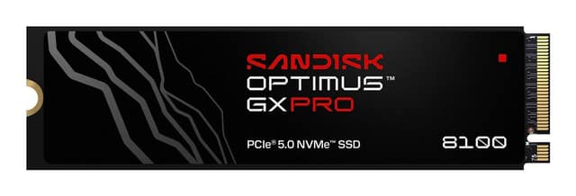 SSD SANDISK 1200xTBW rating, MTBF 1750000 h, Ταχύτητα ανάγνωσης 14900 MB/s, Ταχύτητα εγγραφής 14000 MB/s, NVMe Ναι, PCI Express 5.0, M.2, 2000 GB (SDSP82200TAN-000E0)